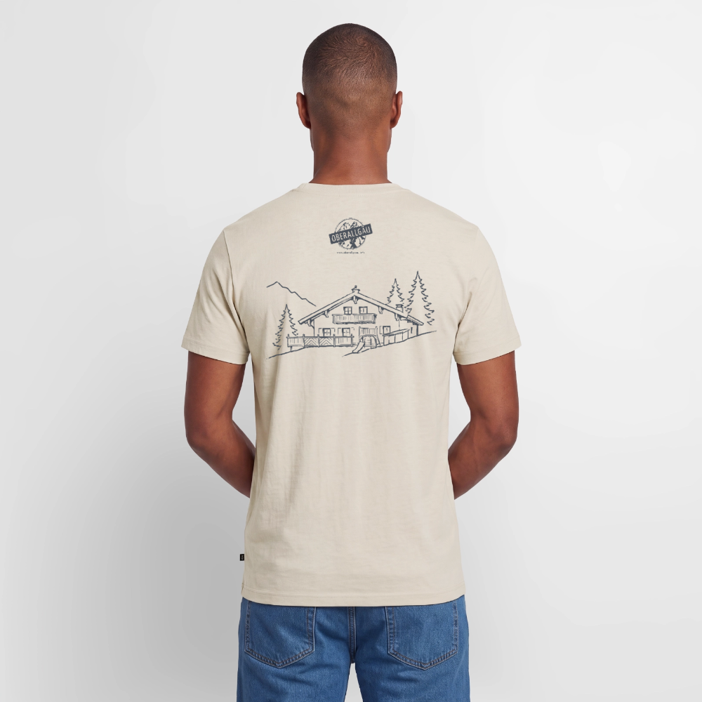 Männer Premium T-Shirt | Untere Ochsenalpe - Beige