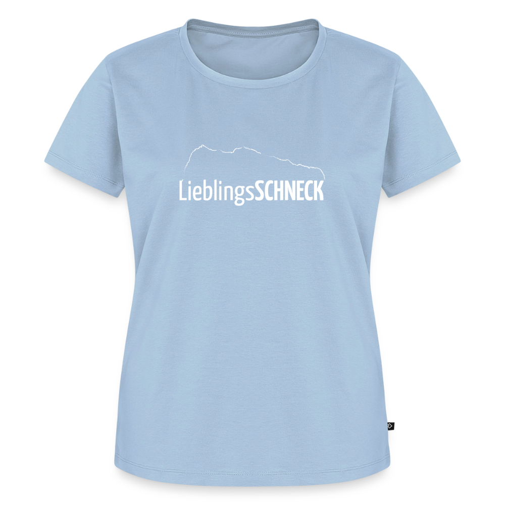 Frauen Premium T-Shirt | LieblingsSCHNECK - Hellblau