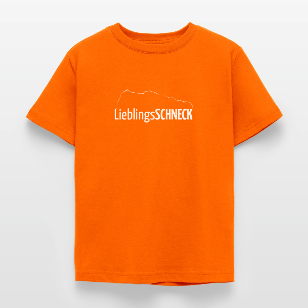 Kinder T-Shirt | LieblingsSCHNECK - Orange