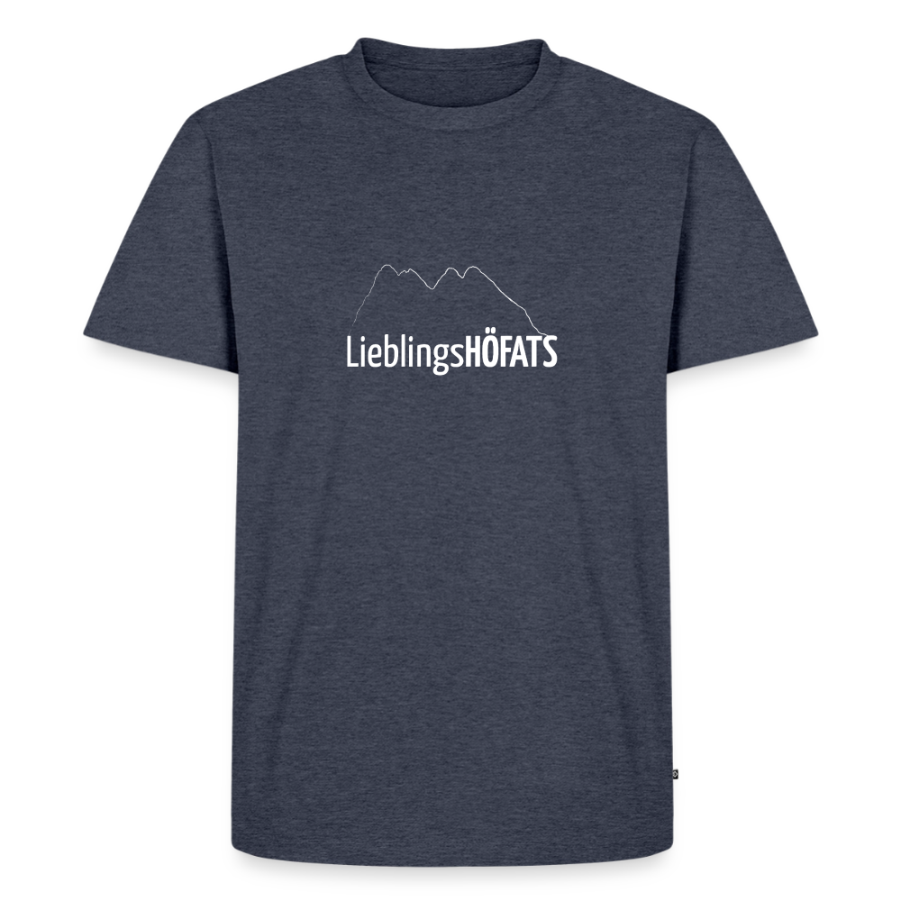 Männer Premium T-Shirt | LieblingsHÖFATS - Jeansblau 