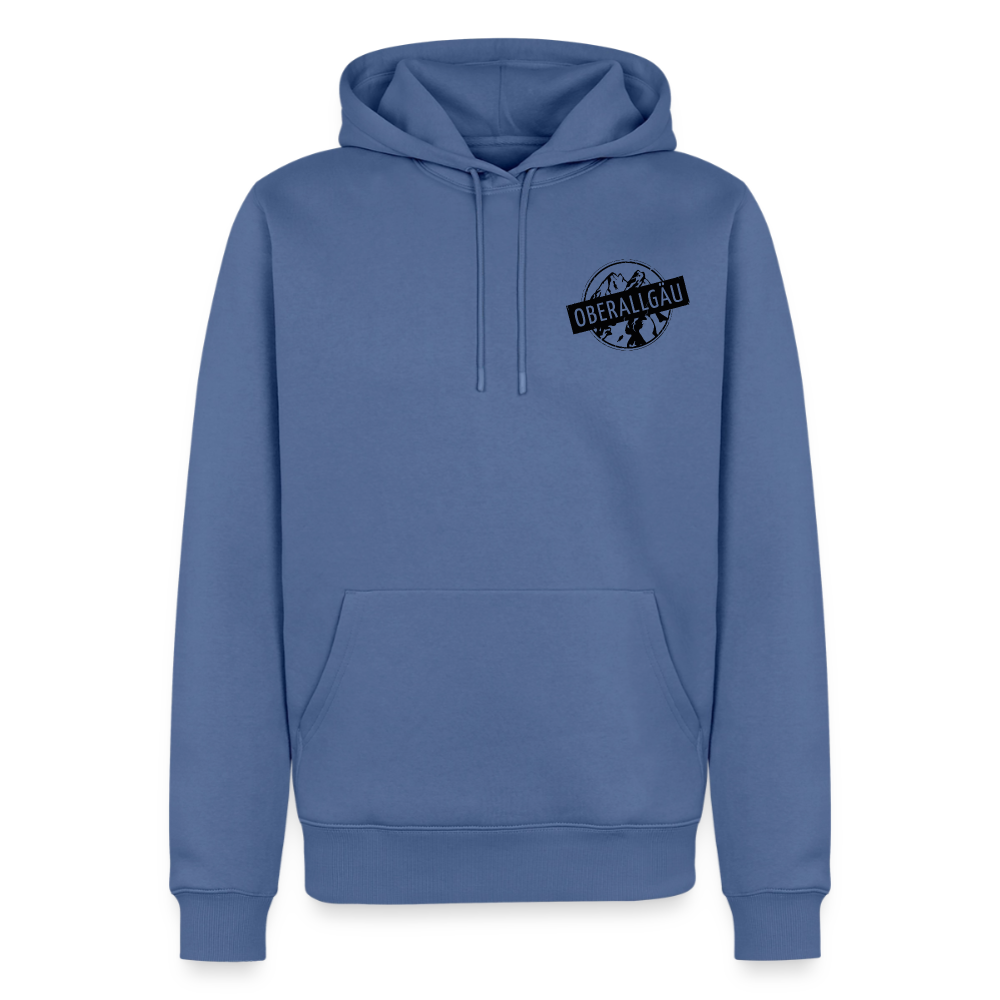 Männer Premium Hoodie | OBERALLGÄU - Taubenblau