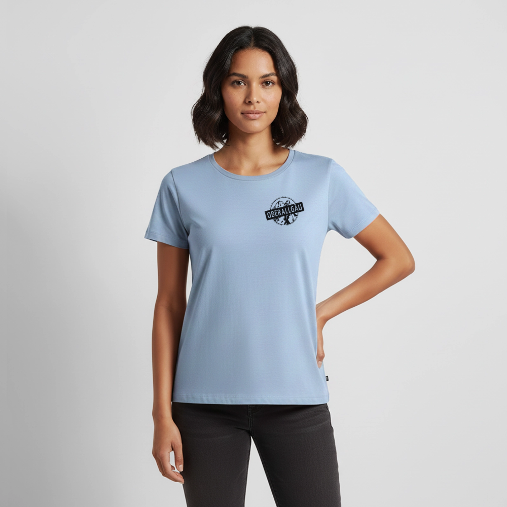 Frauen Premium T-Shirt | OBERALLGÄU - Hellblau