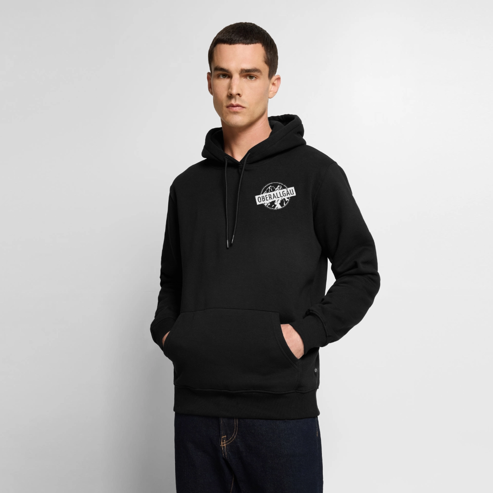 Männer Premium Hoodie | OBERALLGÄU - Schwarz