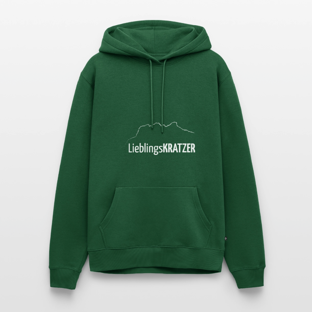 Männer Premium Hoodie | LieblingsKRATZER - Flaschengrün