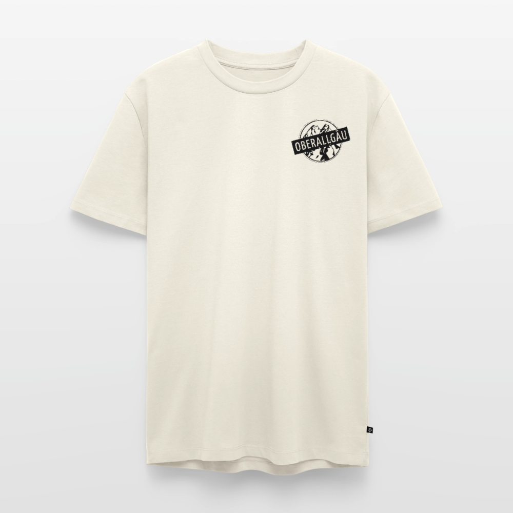 Männer Premium T-Shirt | OBERALLGÄU - Naturweiß
