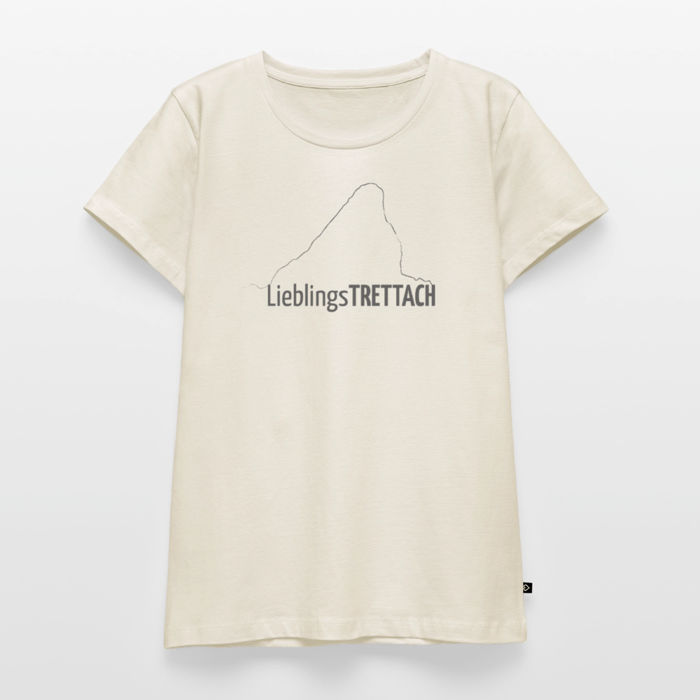 Frauen Premium T-Shirt | LieblingsTRETTACH - Naturweiß