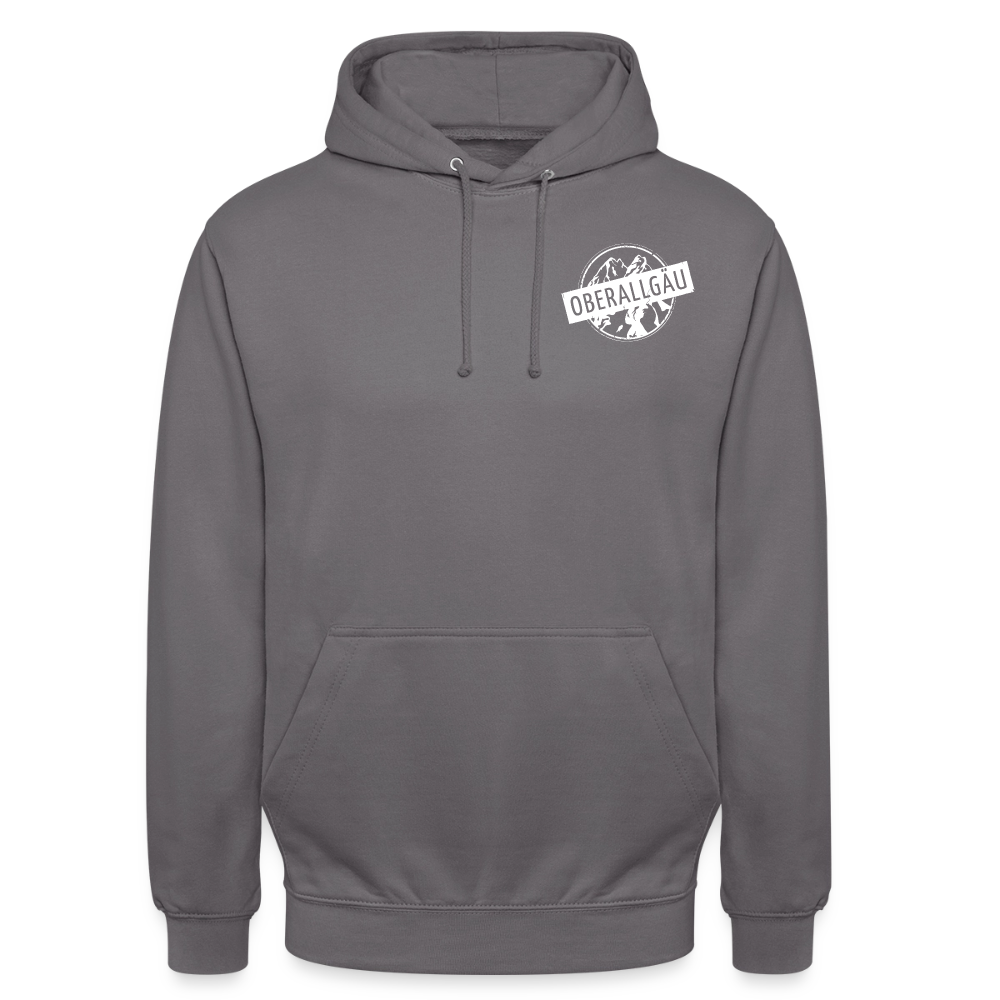 Unisex Hoodie | OBERALLGÄU - Mittelgrau