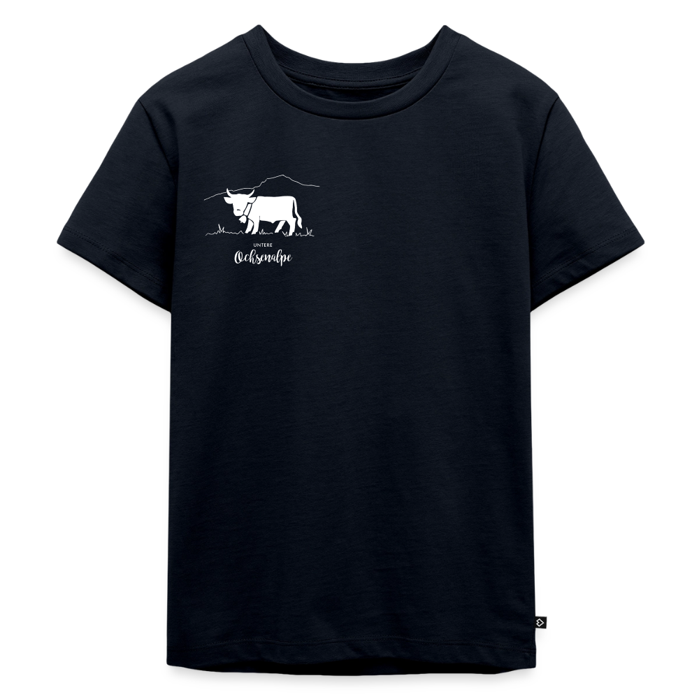 Kinder Premium T-Shirt | Untere Ochsenalpe - Navy