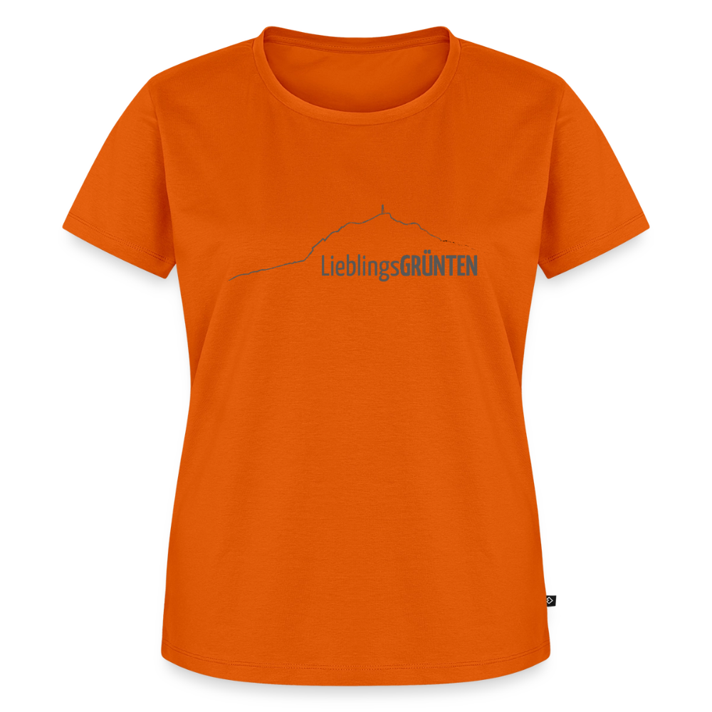 Frauen Premium T-Shirt | LieblingsGRÜNTEN - Orange 