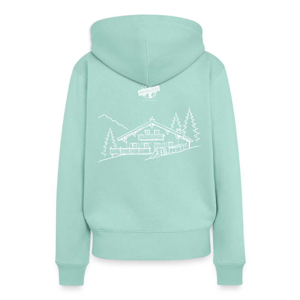 Frauen Premium Hoodie | Untere Ochsenalpe - Mint 