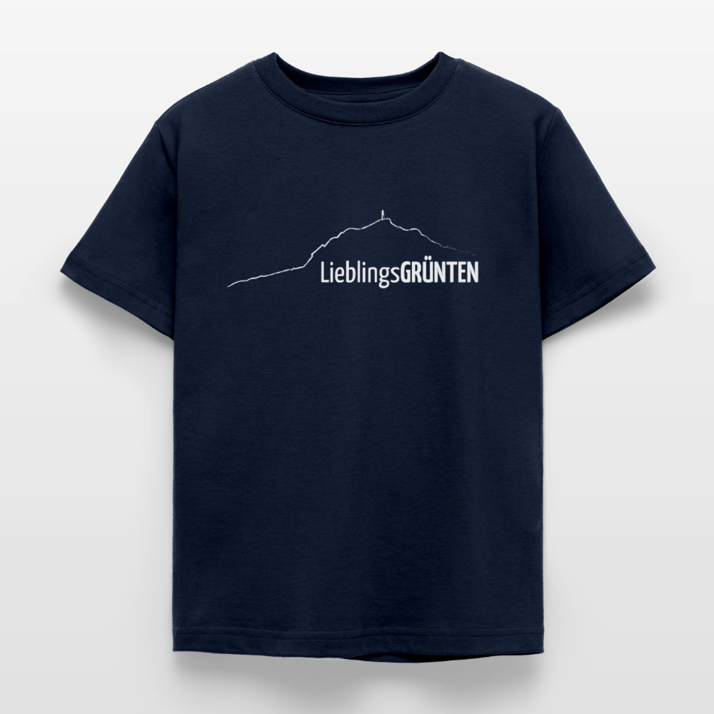 Kinder T-Shirt | LieblingsGRÜNTEN - Navy