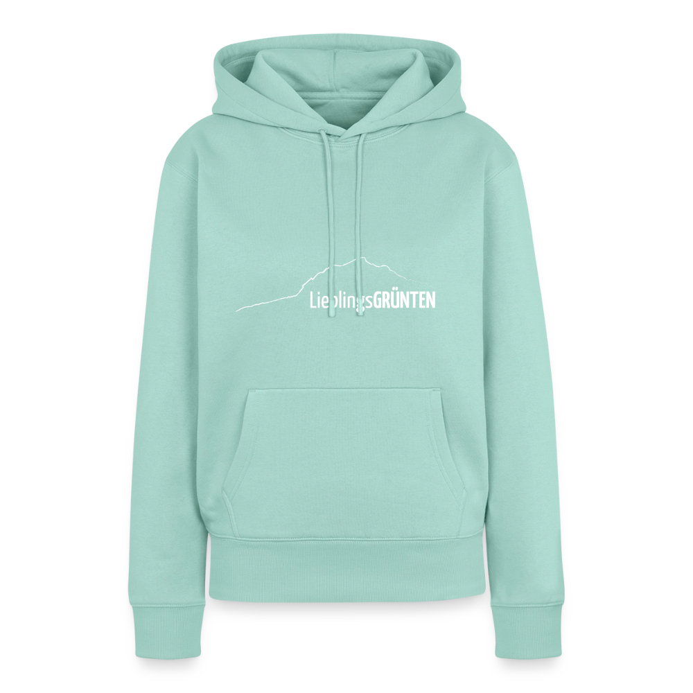 Frauen Premium Hoodie | LieblingsGRÜNTEN - Mint 
