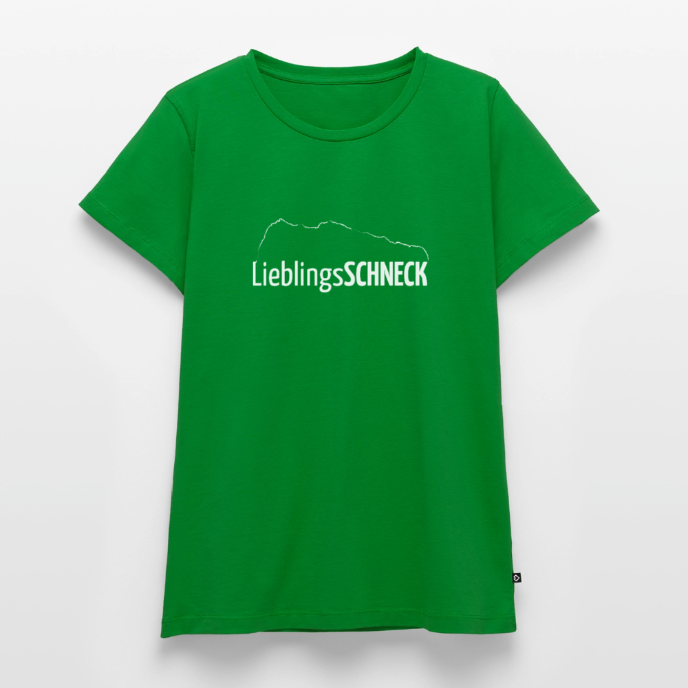 Frauen Premium T-Shirt | LieblingsSCHNECK - Grün