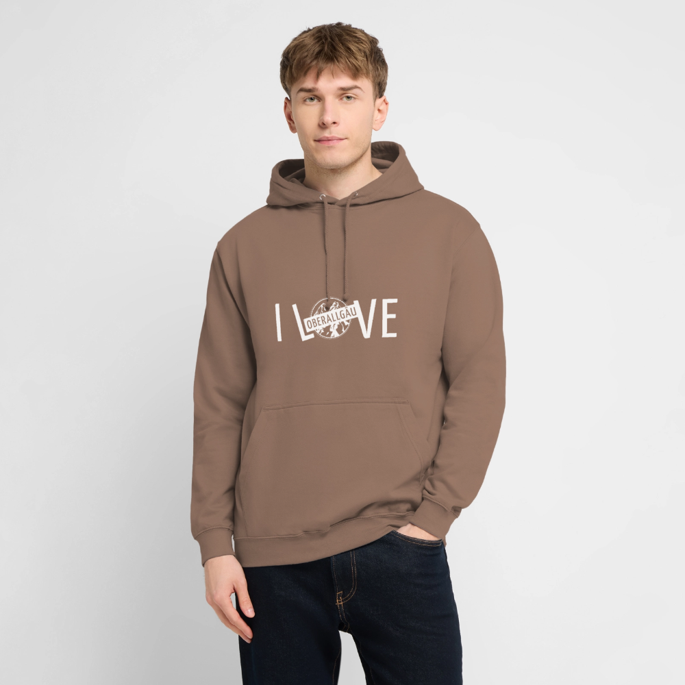 Unisex Hoodie | I LOVE - Mokka