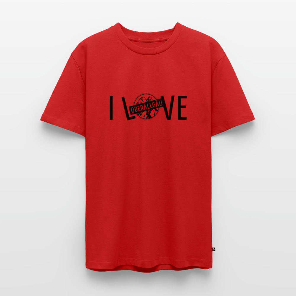 Männer Premium T-Shirt | I LOVE - Rot
