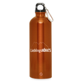 Trinkflasche mit Karabiner 750 ml | LieblingsHÖFATS - Orange