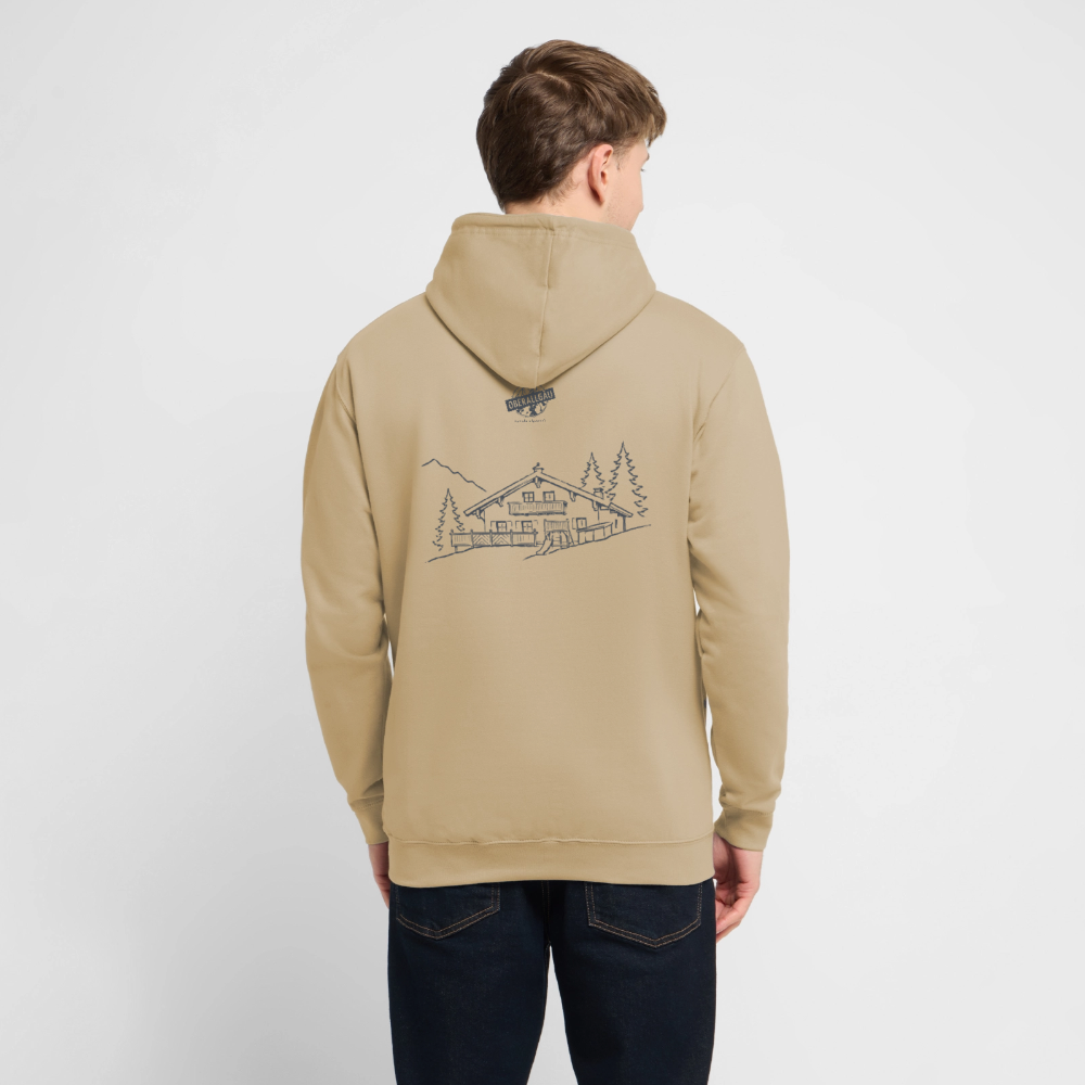 Unisex Hoodie | Untere Ochsenalpe - Beige