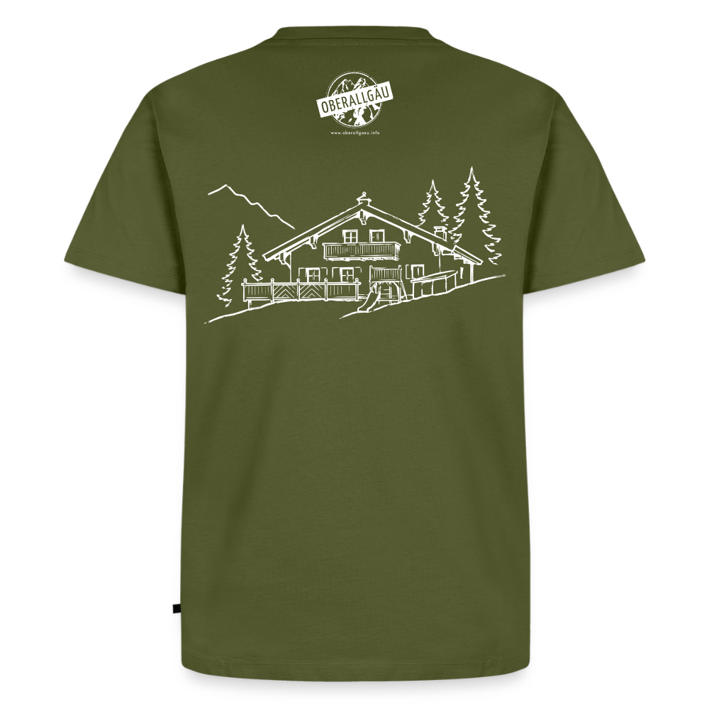 Männer Premium T-Shirt | Untere Ochsenalpe - Khaki