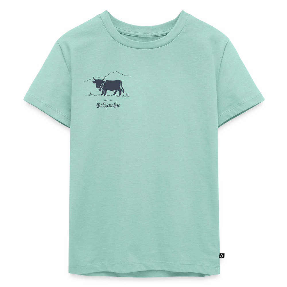 Kinder Premium T-Shirt | Untere Ochsenalpe - Mint 