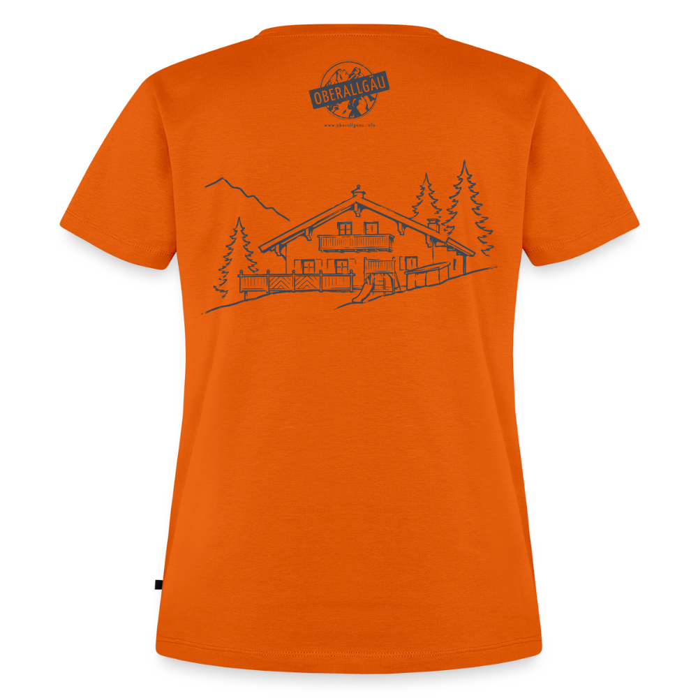 Frauen Premium T-Shirt | Untere Ochsenalpe - Orange 
