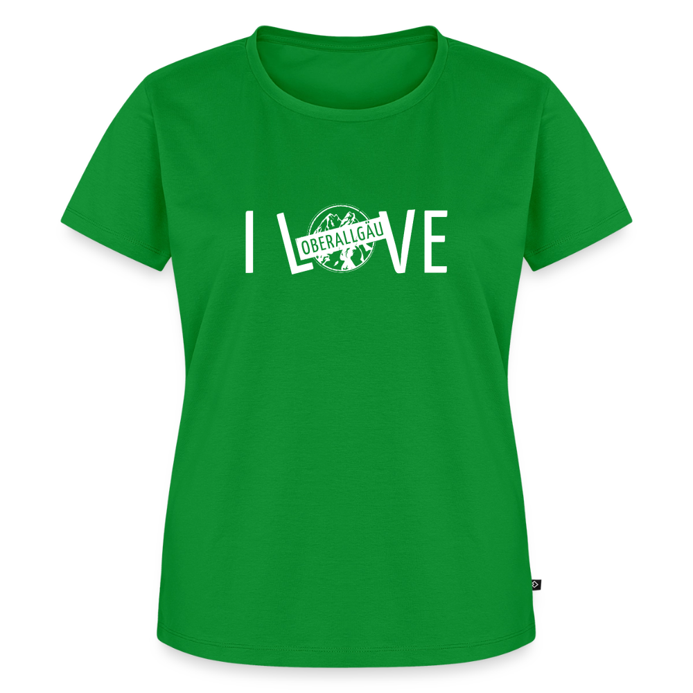 Frauen Premium T-Shirt | I LOVE - Grün
