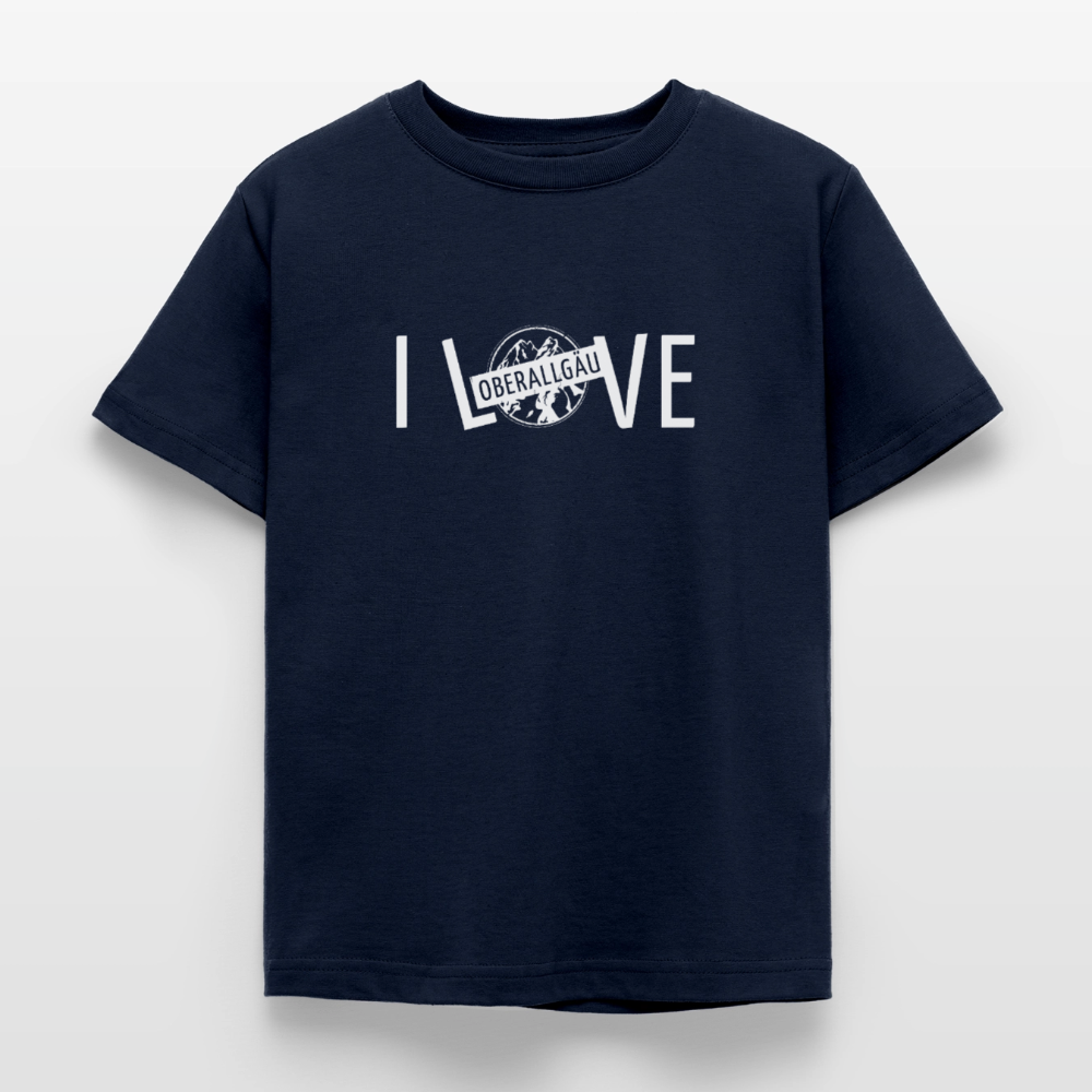 Kinder T-Shirt | I LOVE - Navy