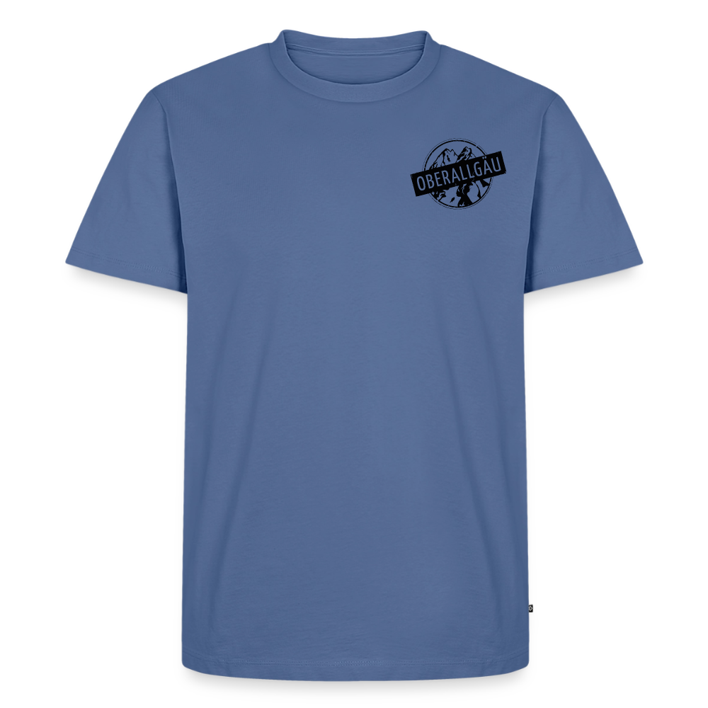 Männer Premium T-Shirt | OBERALLGÄU - Taubenblau