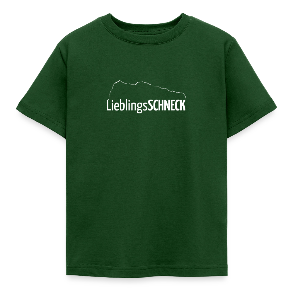 Kinder T-Shirt | LieblingsSCHNECK - Forstgrün 