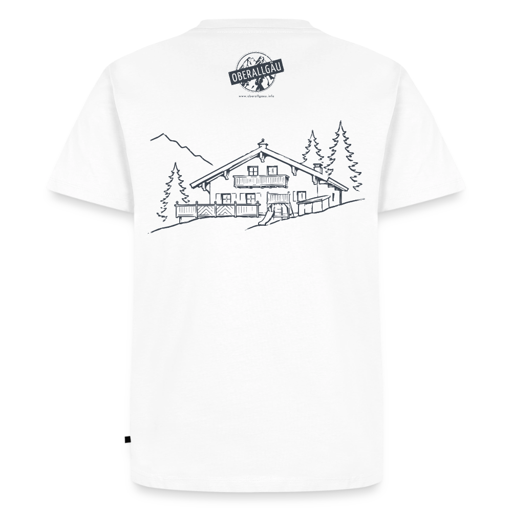 Männer Premium T-Shirt | Untere Ochsenalpe - Weiß