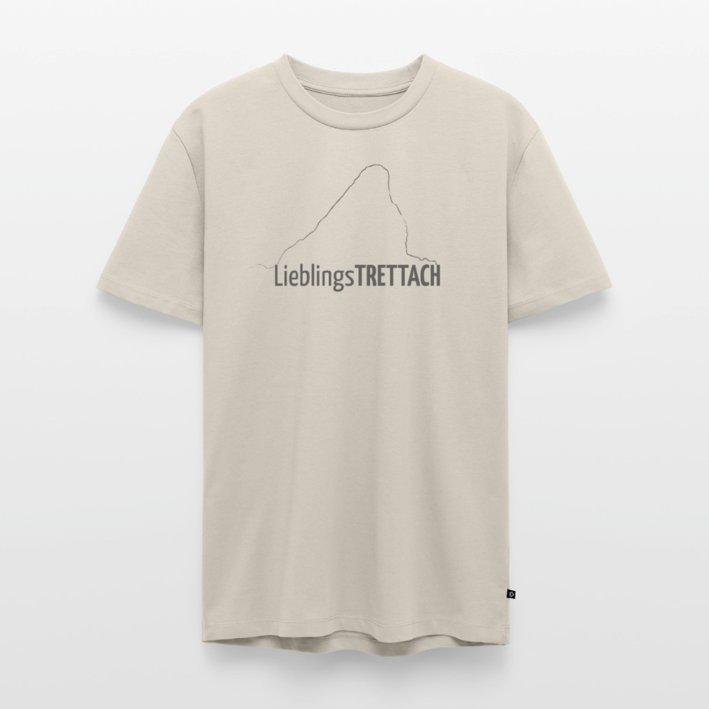 Männer Premium T-Shirt | LieblingsTRETTACH - Beige