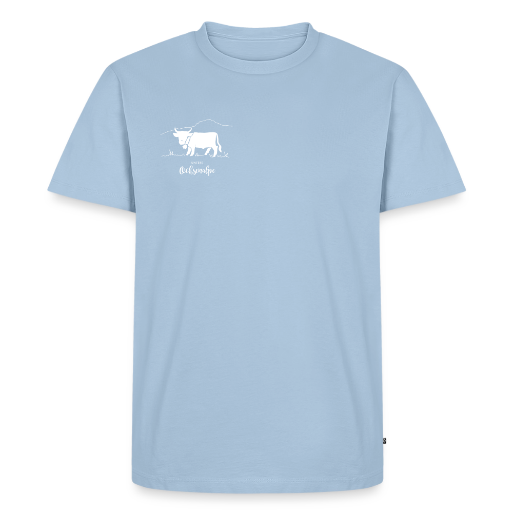 Männer Premium T-Shirt | Untere Ochsenalpe - Hellblau