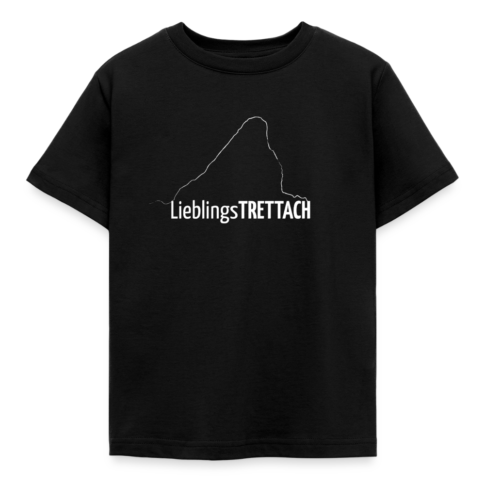 Kinder T-Shirt | LieblingsTRETTACH - Schwarz