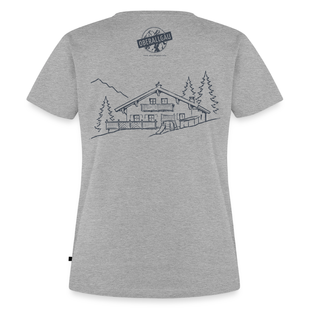 Frauen Premium T-Shirt | Untere Ochsenalpe - Grau meliert