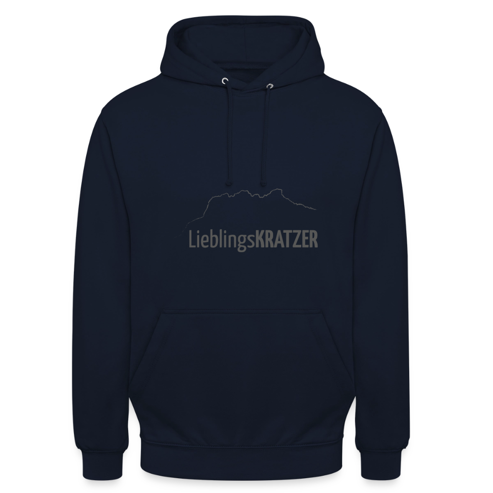 Unisex Hoodie | LieblingsKRATZER - Navy