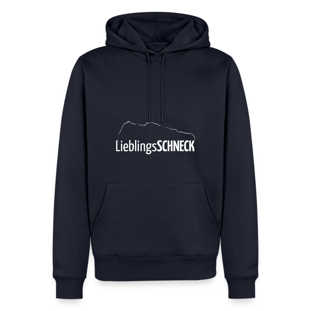 Männer Premium Hoodie | LieblingsSCHNECK - Navy