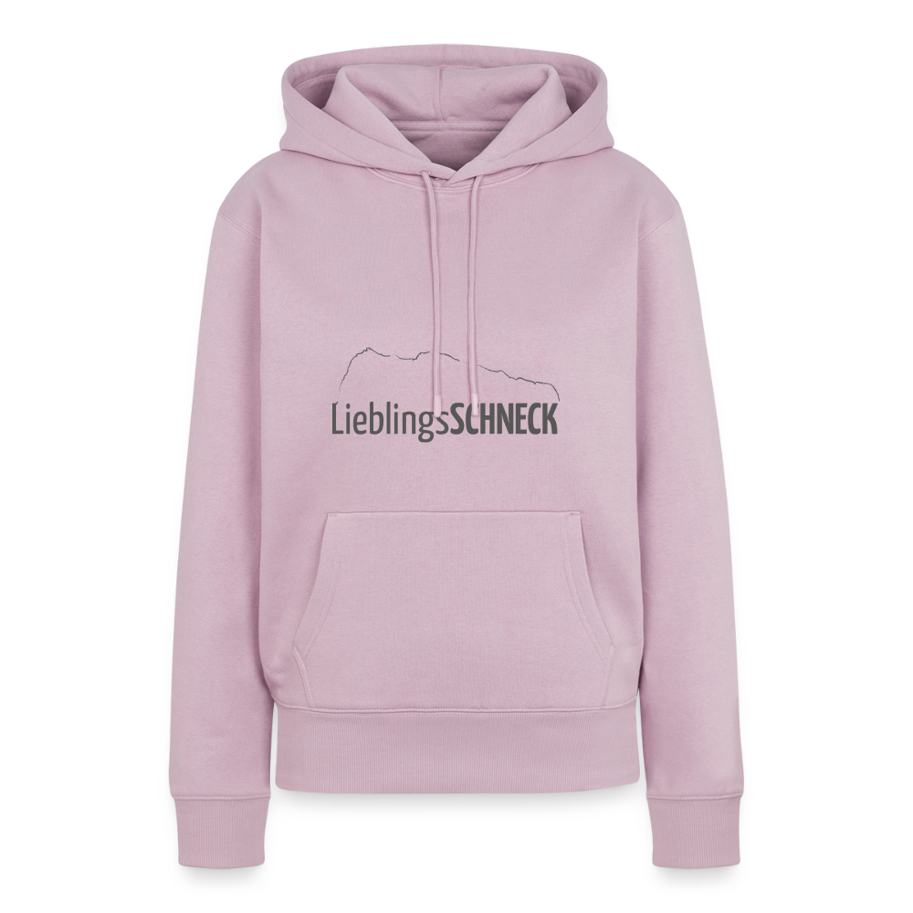 Frauen Premium Hoodie | LieblingsSCHNECK - Altrosa