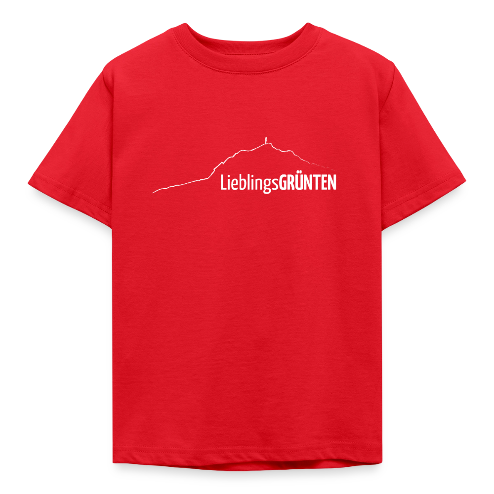 Kinder T-Shirt | LieblingsGRÜNTEN - Rot