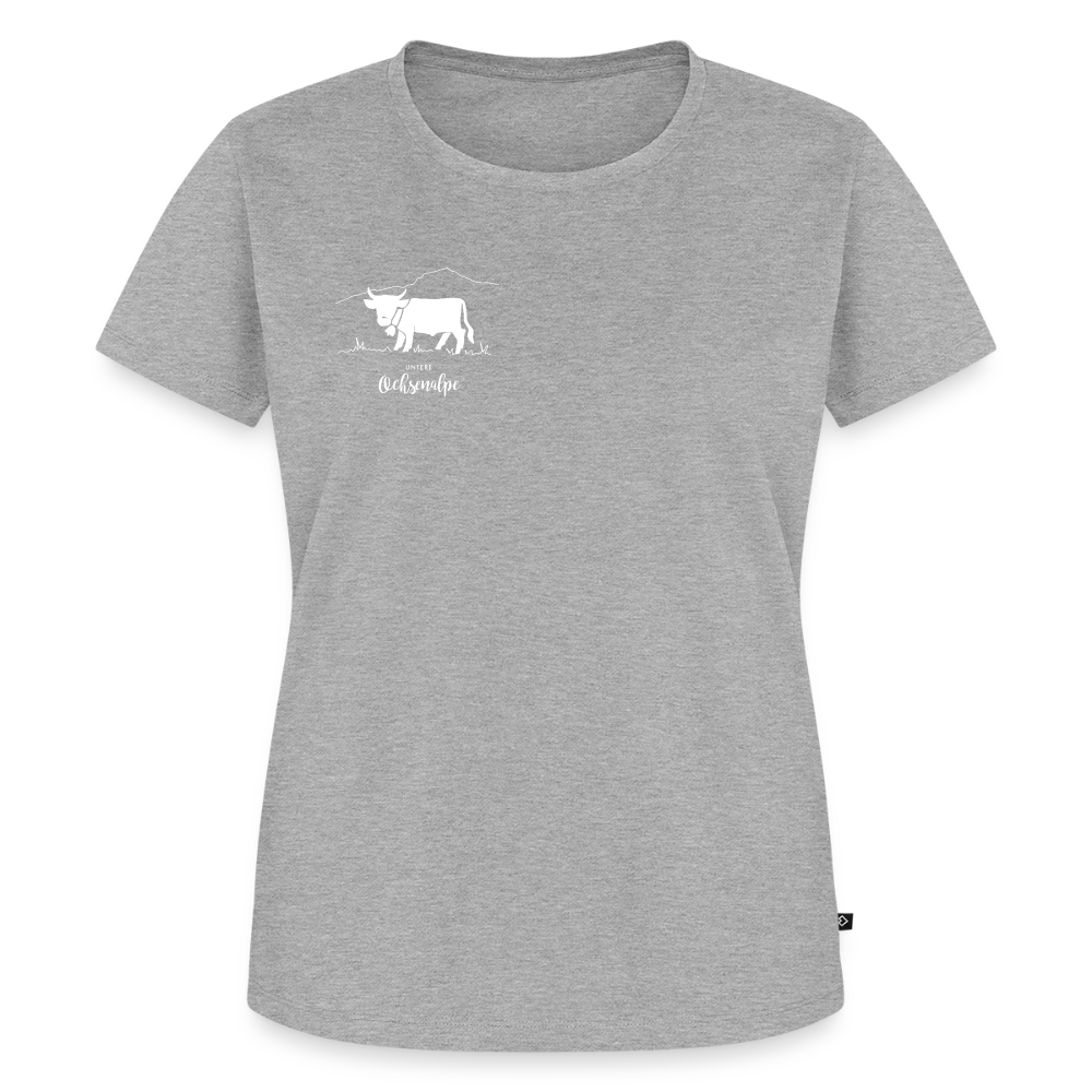 Frauen Premium T-Shirt | Untere Ochsenalpe - Grau meliert