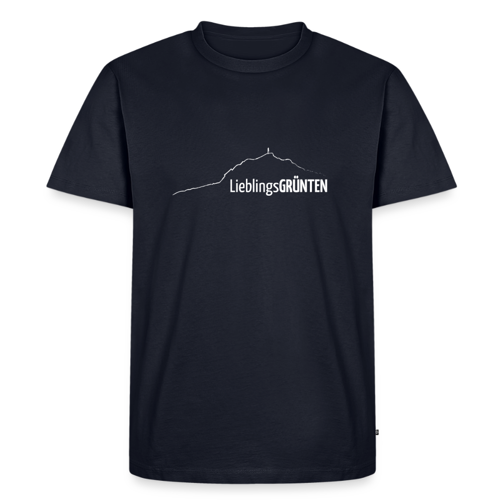 Männer Premium T-Shirt | LieblingsGRÜNTEN - Navy