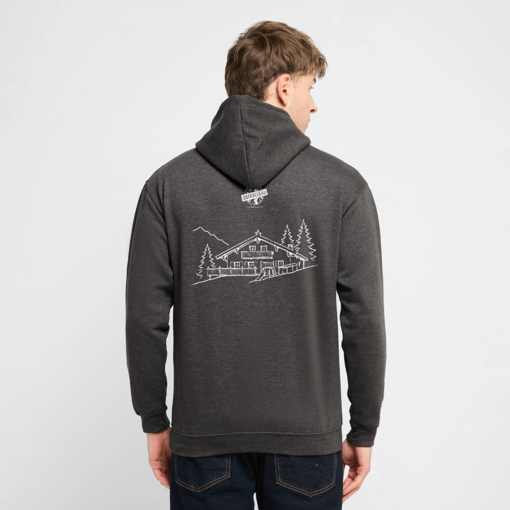 Unisex Hoodie | Untere Ochsenalpe - Anthrazit
