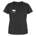 Frauen Premium T-Shirt | Untere Ochsenalpe - Anthrazit meliert