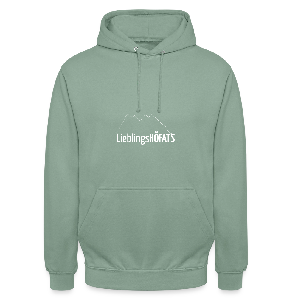 Unisex Hoodie | LieblingsHÖFATS - Graugrün