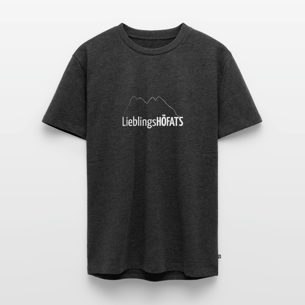 Männer Premium T-Shirt | LieblingsHÖFATS - Anthrazit meliert