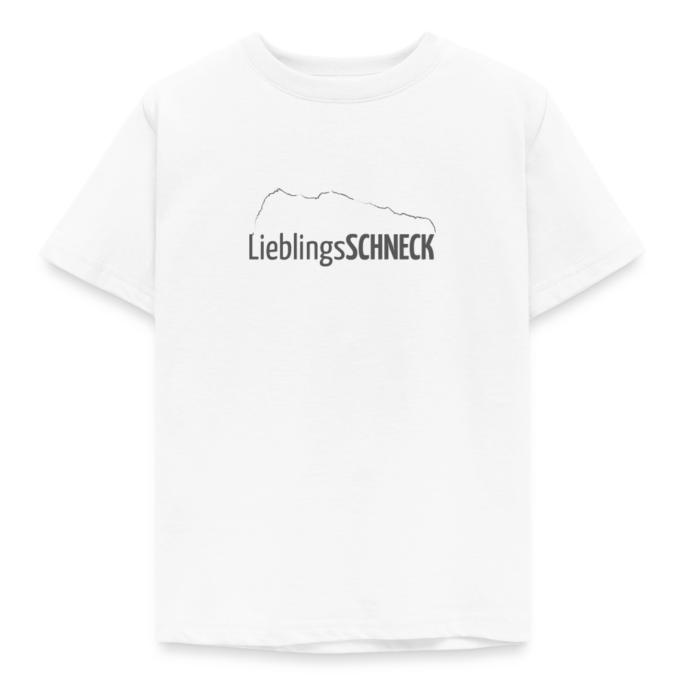 Kinder T-Shirt | LieblingsSCHNECK - Weiß