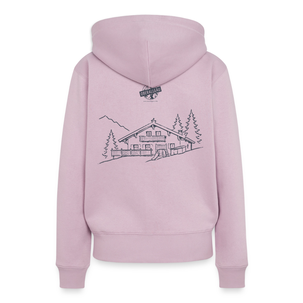 Frauen Premium Hoodie | Untere Ochsenalpe - Altrosa