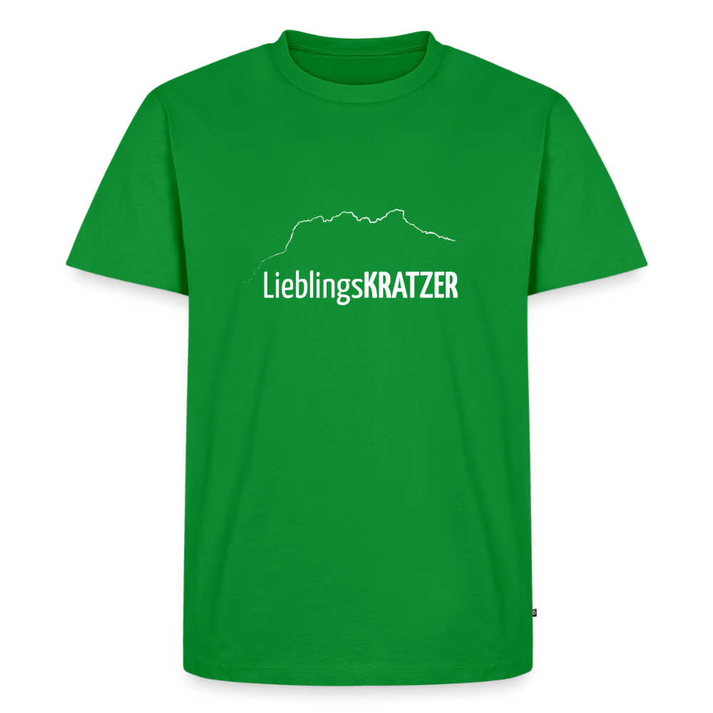 Männer Premium T-Shirt | LieblingsKRATZER - Grün