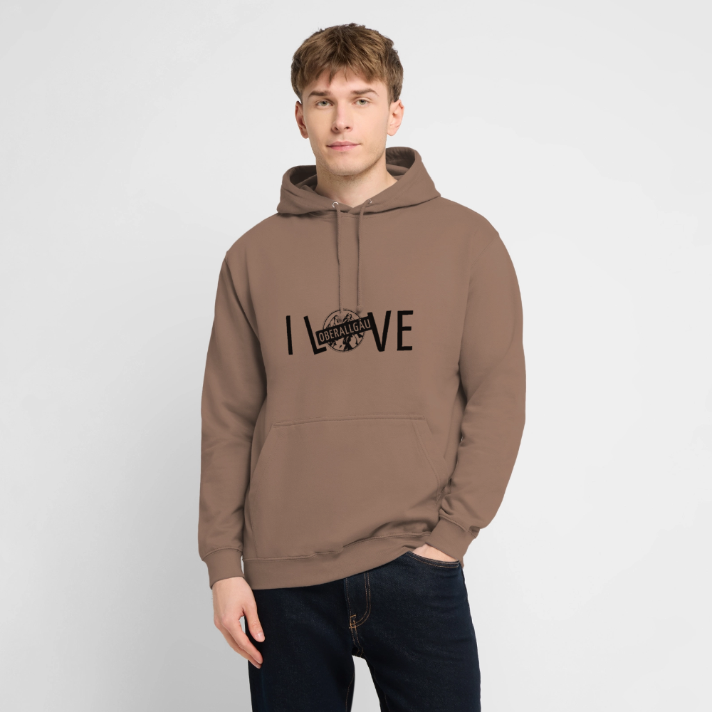 Unisex Hoodie | I LOVE - Mokka