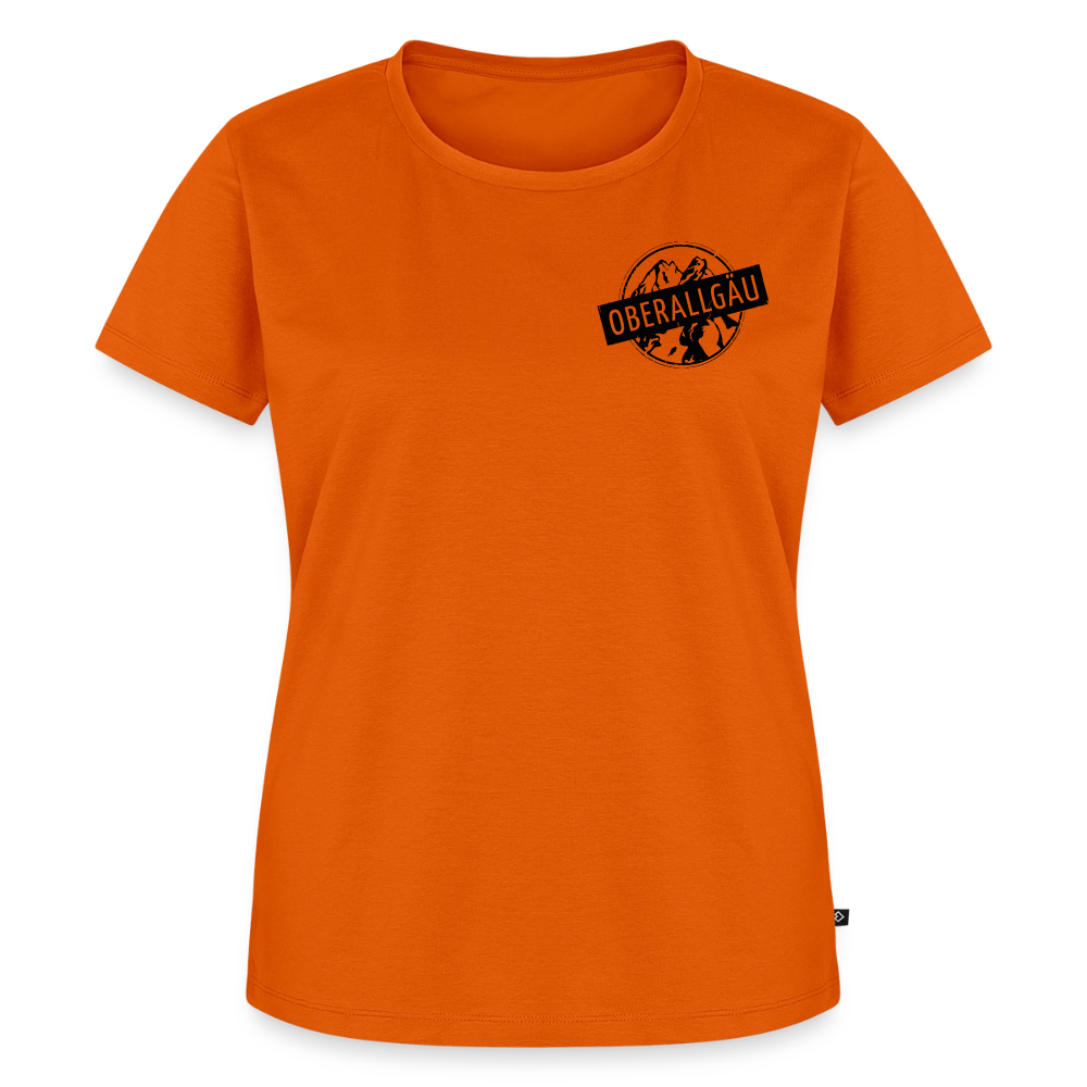 Frauen Premium T-Shirt | OBERALLGÄU - Orange 