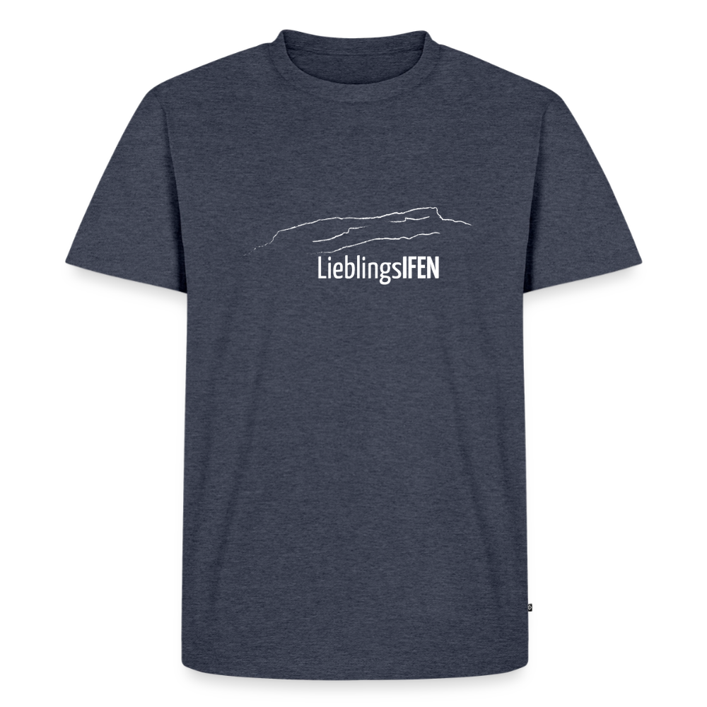 Männer Premium T-Shirt | LieblingsIFEN - Jeansblau 