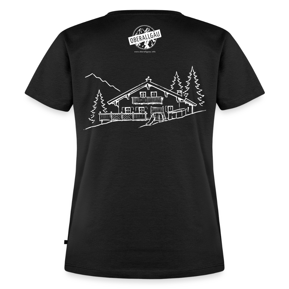 Frauen Premium T-Shirt | Untere Ochsenalpe - Schwarz